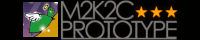 「M2K2C PROTOTYPE」に移動します。